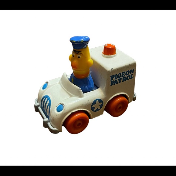 Vintage Muppets Sesame Street Playskool Ernie Pigeon Patrol Toy Truck 1981 - Picture 2 of 3